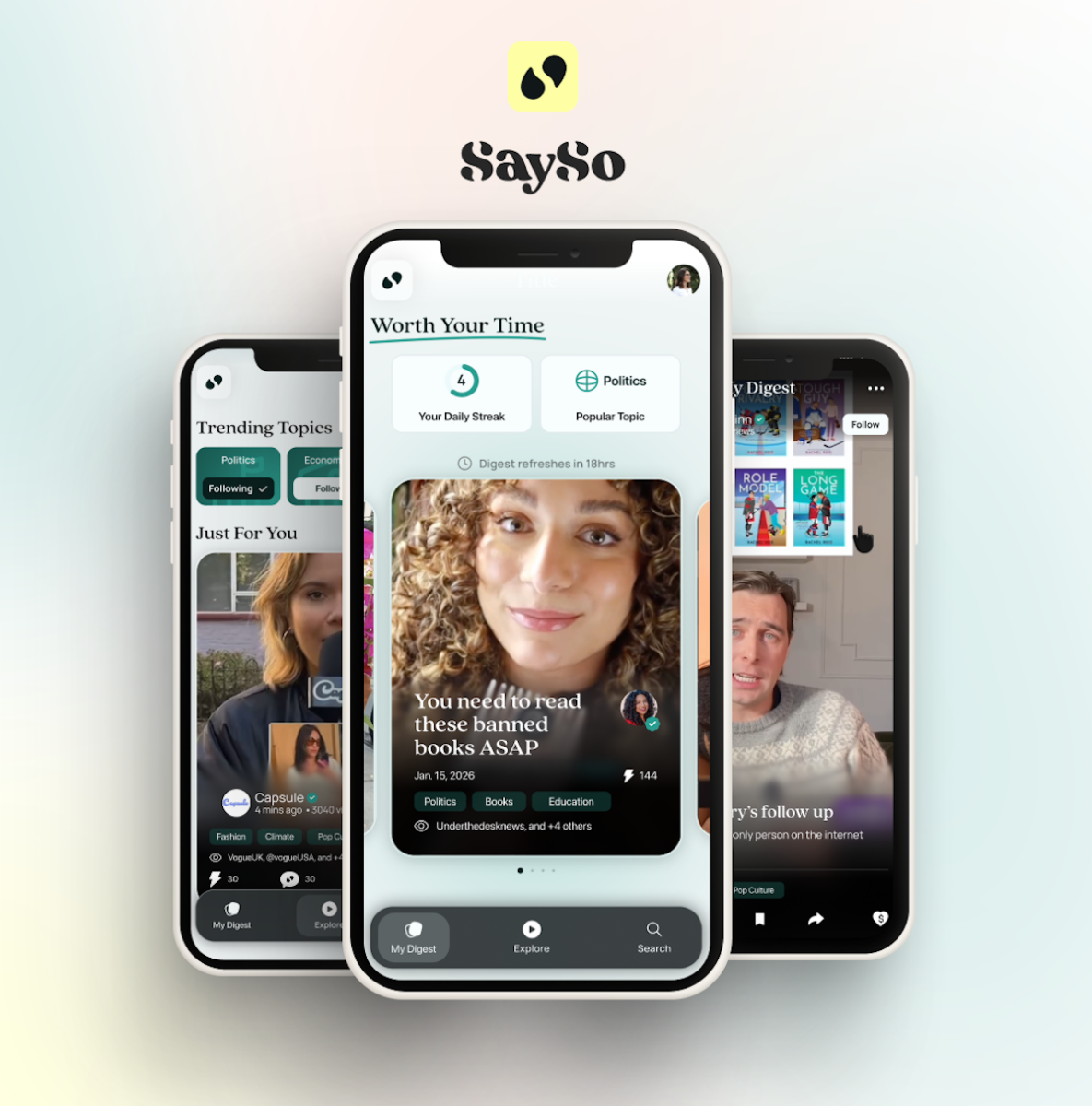 SaySo: Aplikasi Video Pendek Untuk Kembalikan Kepercayaan Berita | Startup